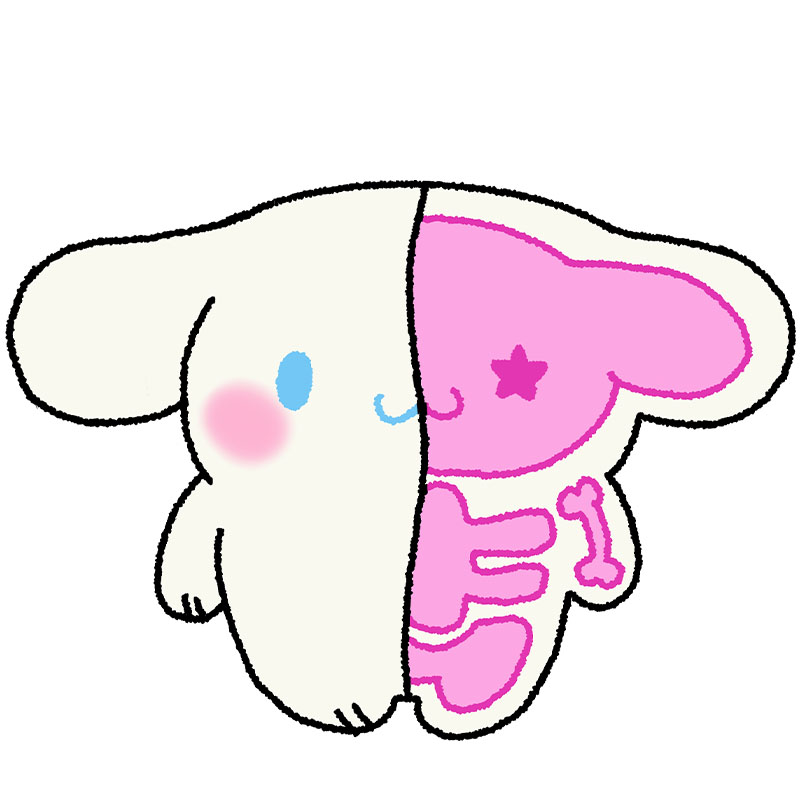 Cinnamoroll sticker - Sanrio