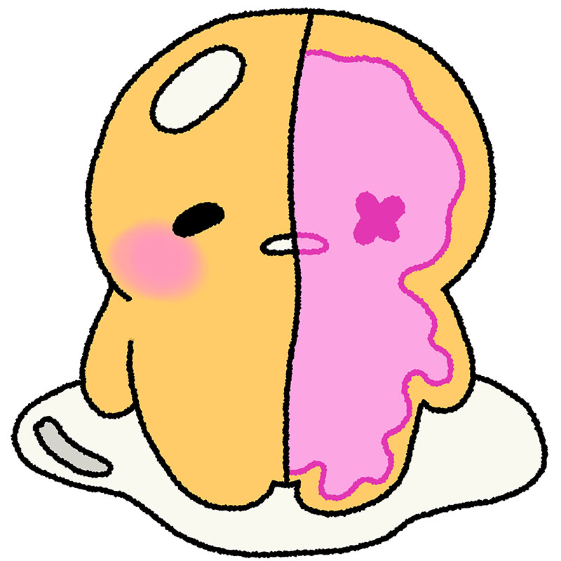 Gudetama sticker - Sanrio
