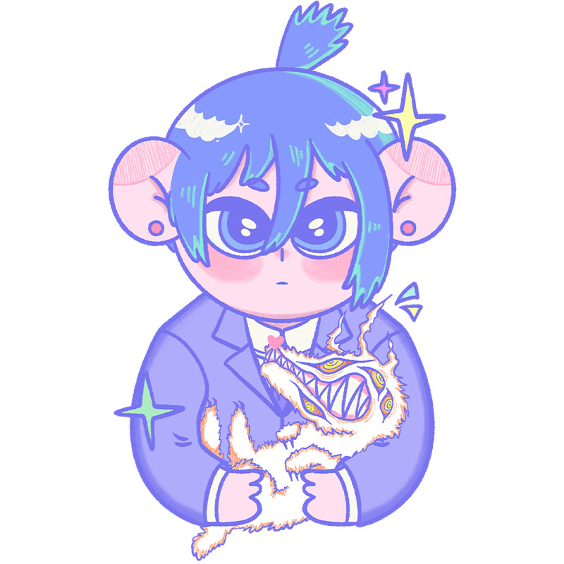Aki Sticker - Chainsaw Man